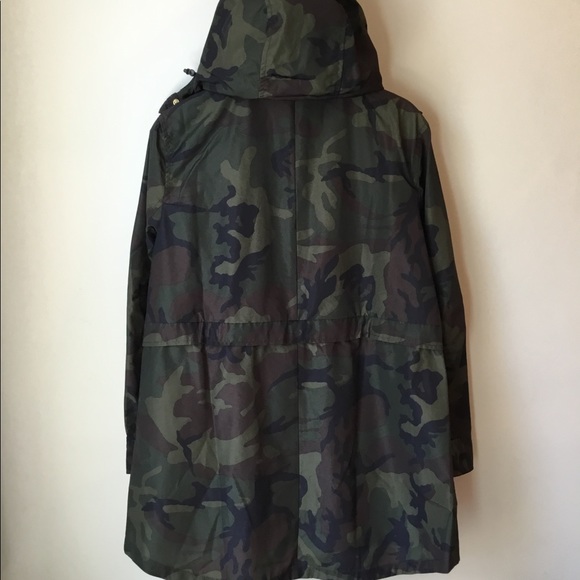 J. Crew perfect raincoat in Camo - Picture 7 of 7